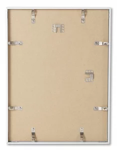 Opposite Wall Aluminium Metal Picture Frame, 16x20 in. | 41x51 cm White Sleek Matte, Lightweight, Shatterproof and Durable, Perfectly Crafted for Pic