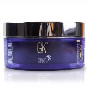 GK HAIR Global Keratin Red Red Bombshell Masque (7.05 Fl Oz/200 g) Semi-Permanent Long Lasting Hair Toning Color Pigments Moisturizing Styling and Co