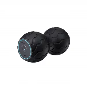 TheraGun Therabody WaveDuo - Ergonomically Contoured Foam Roller - Bluetooth Enabled Muscle Roller for Your Back, Neck & Spine with 5 Customizable Vi