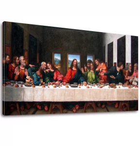 the Last Supper by by Leonardo Davinci- 20