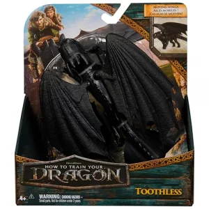 DreamWorks Dragons, How to Train Your Dragon, Toothless 9 Action Figure, Kids Toys for Boys Ages 4 and up