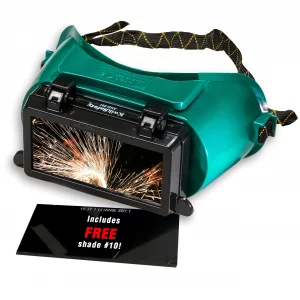 KwikSafety - Charlotte, NC - EAGLE EYES Welding Goggles Flip-Up [ANTI-FOG Snug FIT] Shade 5 + Shade 10 Industrial ANSI Ventilation Safety Plasma Jet 