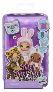 Na Na Na Surprise Minis Series 3 Fashion Doll - Mystery Packaging with Confetti Surprise, Includes 4