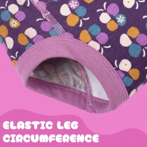 BIG ELEPHANT 10-Packs Training Underwear Absorbent Toddler Potty Trained Pants for Boys and Girls, 4T