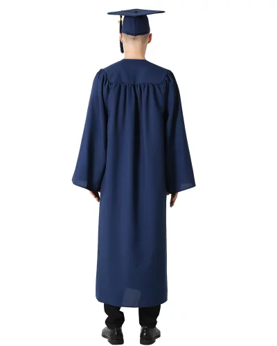 GraduationMall Matte Graduation Gown Cap Tassel Set 2025 for High ...