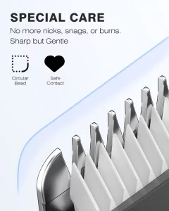 MANSPOT Manscape Hair Finishing Trimmers, Pubic Hair Trimmer for Men and Women, Electric Ball Trimmer Pubic Shaver,Hypoallergenic Ceramic Blade Heads