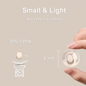 Xmenha Sleeping Sleep Mini Small Earbuds Buds for Side Sleepers Tiny Smallest Invisible Earbuds Hidden Ear Buds for Sleeping On Side Sleep Ear Buds H