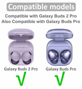 Memory Form Galaxy Buds 2 Pro Ear Tips, S/M/L 3 Size Replacement Reduce Noise Anti-Slip Fit in Case Premium Earbuds Gel Compatible with Beats Studio 