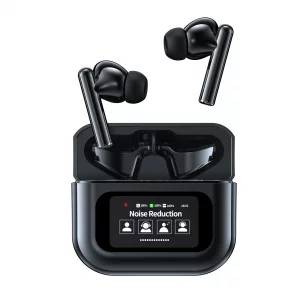 Xmenha Wireless Active Noise Cancelling Touch Screen Earbuds with Touch Screen ANC Transparency Mode Blue Tooth Ear Buds Active Noise Canceling Bluet