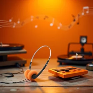 Retro Over-Ear Headphone,Vintage Feelings Underwire Headphones,Retro Lightweight Earphones,Hi-Fi Stereo Earphone Headset,Headphone,for Most Mobile Ph