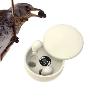 Xmenha Mini Invisible Earbuds Wireless Bluetooth Low Profile Micro Tiny Smallest Discreet Sleeping Sleep Earbuds for Small Ear Canals Sleep Sleeping 