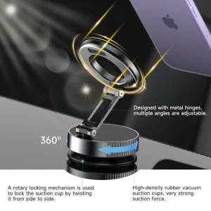 Car Phone Holder for Magsafe?360 Adjustable Car Phone Mount, Cell Phone Holders for Your iPhone 17 17 Pro 17 Pro Max 16 Pro Max 15 14 13 12 Plus & A