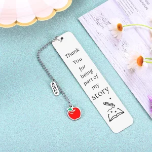 Back to School Teacher Appreciation Gifts for Women Men School Supplies for Teachers Appreciation Gifts Bulk Teacher Gifts Ideas Thank You Bookmark G