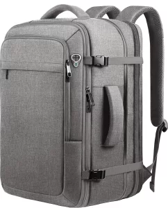 Sirmaeed 50L Travel Laptop Backpack, Extra Large Backpack, Laptop Backpack for Men, Water Resistant TSA Airline Approved Business Work 17.3 Computer 