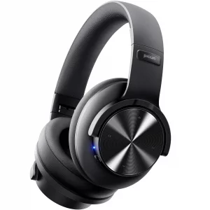 Picun B8 Bluetooth Headphones, 120H Playtime Headphone Wireless Bluetooth with 3 EQ Modes, Low Latency, Hands-Free Calls, Over Ear Headphones for Tra