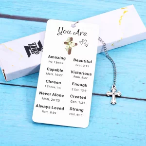 Bible Stuff, Baptism Gifts for Girl, Bable Study Supply, First Communion Gifts for Girls Boys, First Reconciliation Gift, Confirmation Gift Ideas, 8 