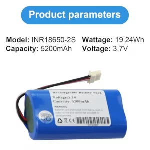 5200mAh Battery Replacement for Altec Lansing iMW577, iMW577-AB Part Number:Altec Lansing INR18650-2S 19.24Wh 3.7V with Tools