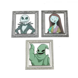 WDLYAN Anime Nightmare Before Christmas Bookmark Oogie Boogie Punk Cartoon Page Marker Stationery Bookmark Learning Supplies for Fans Reading Lovers 