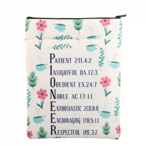 FEELMEM Bible Verse Pioneer Gift JW Baptism Gift Pioneer Book Sleeve Jehovah Witness JW Ministry School Graduate