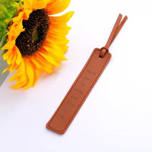 Teacher Bookmark, Teacher Appreciation Gifts in Bulk, Leather Gift for Tutor Professor, Birthday Christmas Gifts for Teachers Mentor Coworker Friends