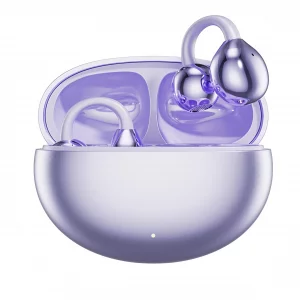 HJX Clip on Earbuds Wireless Open Ear Headphone with Bluetooth 5.4 Headphones,72H Play, Over Ear Buds for Small Ears,Sport Earbuds Workouts-Android/i