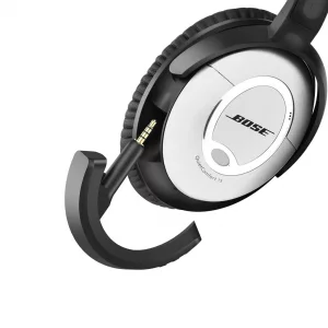 YOCOWOCO aptX Wireless Bluetooth 5.0 Adapter for Bose QuietComfort QC 15 with Mic/Volume Control, Black