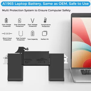 LINGCI A1965 A1932 A2179 Battery Replacement for MacBook Air 13 inch Model A1932 EMC 3184 (Mid 2018, 2019) Model A2179 EMC 3302 (2020 Release Version