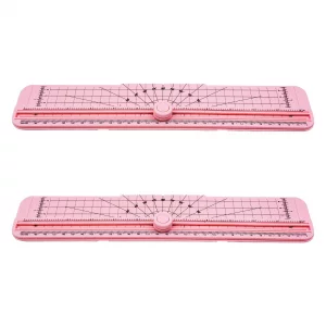 2PCS Paper Cutter Slider, 12 Inch Portable Paper Trimmer, Straight Cutting Guillotine, Cardboard Cutter for Paper Photo Vinyl Label Coupon Craft Pape