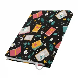 Dolyues Stretchable Book Cover for Paperback Book Sox Book Sleeve Reusable School Supply Book Protector Textbook Jacket, Back to School Gift