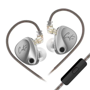 KZ Castor in Ear Ear Buds Wired Earbuds,Harman Edition in Ear Monitor Dual Driver IEM Earphones,Comfortable Tunable Ear Bud with Adjusting Switch and