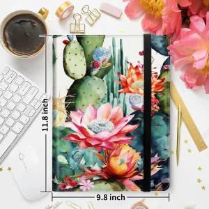 DIGTIALL Padfolio Folder with Clipboard,Portfolios Organizer Clipboards with Storage Clipboard Writing Pad PU Leather Conference Document Organizer w