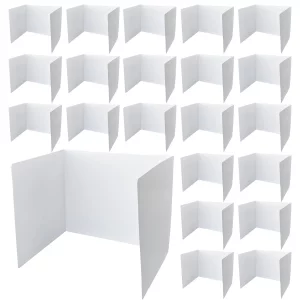 Privacy Boards for Student Desks, Privacy Folders for Students and Desk Dividers, Classroom Privacy Shields for Student Desks, for Teacher Supplies, 