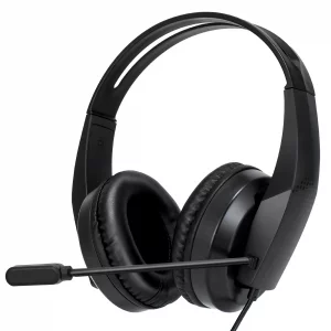 Grstltd Wired Headset with Mic for Laptop  Computer Headset for Kids Teens Adults with Noise Canceling Microphone & Volume Control  3.5mm Stereo He