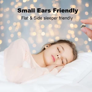 Small Mini Invisible Earbuds for Work Wireless Bluetooth Tiny Low Profile Micro Smallest Discreet Earbuds Hidden for Work Small Ear Buds Tiny Mini In