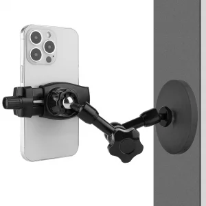 Mippko Magnetic Phone Holder,Heavy Duty Phone Mount for Truck/Tractor/Forklift/Boat/Motor Vehicles,Fit 3.5~7.5