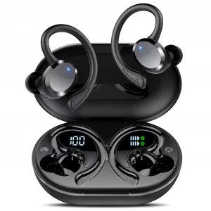Ear Buds Wireless Bluetooth Earbuds, Bluetooth 5.4 Headphones 68hrs Playtime Sport Earphones with LED Display ENC Noise Cancelling Mic, IPX7 Waterpro