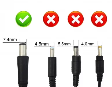 Laptop AC Charger 65W watt AC Power Adapter 19.5V 3.34A for Dell Latitude E5440 E5470 7480 E6540 E7440 E7450 E7250 E6440 E6430 7490 7290 5490 5590 52