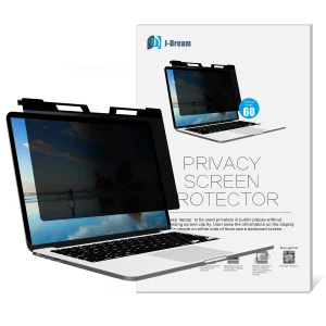 J J-Dream Hanging 15.6 Inch Laptop Privacy Screen Blue Light Screen Protector Anti Glare Anti-Scratch Laptop Privacy Screen Shield 15.6 Inch 16:9 Asp