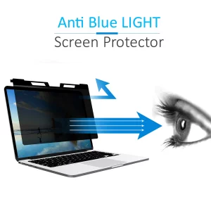 J J-Dream Hanging 15.6 Inch Laptop Privacy Screen Blue Light Screen Protector Anti Glare Anti-Scratch Laptop Privacy Screen Shield 15.6 Inch 16:9 Asp