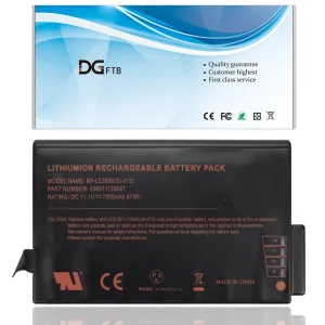 DGFTB BP-LC2600/33-01S1 Laptop Battery Replacement for Getac M230 X500 V100 V200 V1010 S400 Notebook BP-LP2900/33-01PI 338911120104 BP3S3P3450P-01 44