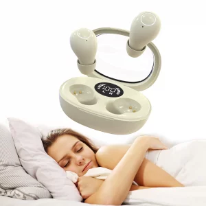 Xmenha Sleep Earbuds for Sleeping Side Sleepers Friendly Wireless Bluetooth Small Mini Invisible Earbuds for Small Ears Sleep Ear Buds for Sleeping T