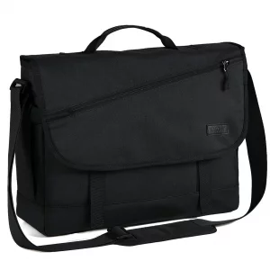 VASCHY 17inch Laptop Messenger Bag for Men, Fashion Water Resistant Satchel Crossbody Shoulder Side Bag Briefcase for Men and Women for Work,Business
