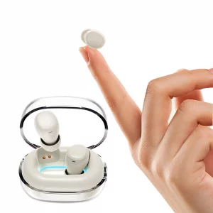 Invisible Tiny Mini Small Earbuds Wireless Bluetooth Low Profile Smallest Micro Discreet Hidden Earbuds for Small Ear Canals Disguised Sleep Ear Buds