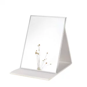Zcooooool Large Portable Super HD Mirror - Multi Stand Angle Hand Free/Handheld/Tabletop Foldable 10x7 Inch