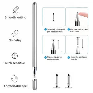 2Pcs Stylus Pen for Samsung Galaxy Tab A7/A8/A8plus/A9/A9Plus,S Pen Compatible with iOS/Android/Windows and Other Series of Capacitive Screen Digital