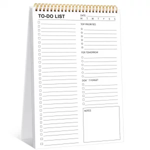 to Do List Notepad, 120 Pages 8.5x11