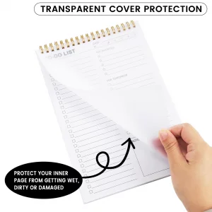 to Do List Notepad, 120 Pages 8.5x11