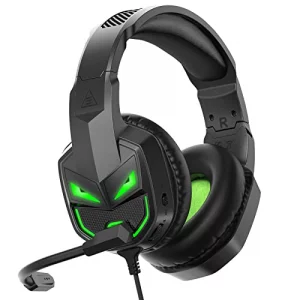 EKSA Fenrir S Gaming Headset for Xbox Series X/S, Xbox One, PS5, PS4, PC, Switch - Noise Cancelling Microphone, Comfortable Ear Pads, 50 mm Drivers, 