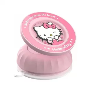 Kitty Magnetic Vacuum Phone Holder, 360 Rotating Pink Magnetic Car Mount, Cute Cat Rotating Holder, Suitable for Cars, Mirrors, Gyms, Kitchens, Hand