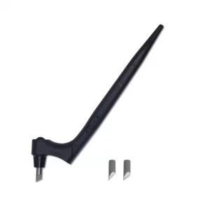 Joyangy Craft Cutting Tools, 360 Degree Rotating Blades Stainless Steel Cutter Pen with 15, 30, 45 Degree Blades for DIY Crafts, Stencils, Scrapbooks